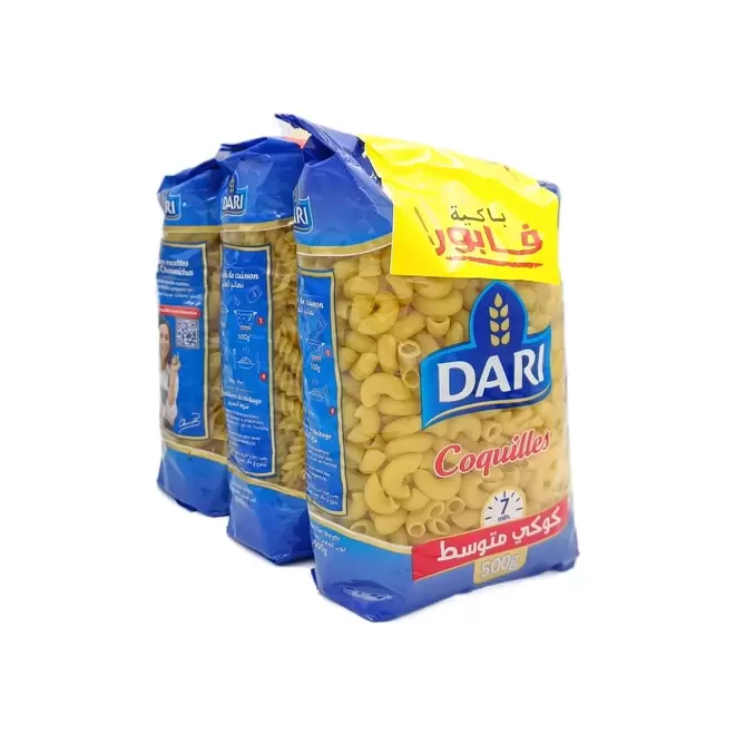 LOT PATES DARI 500G 1 PLUS 1 3