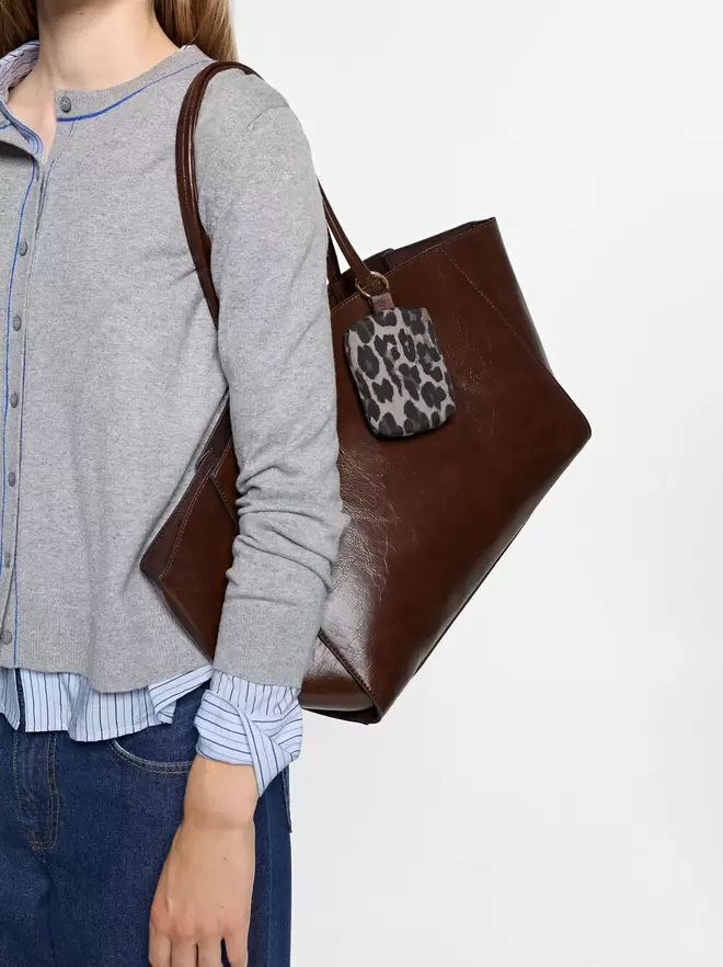 Sac shopper avec sac amovible et bandoulière