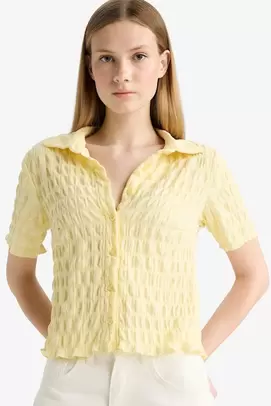 Slim Fit Short Sleeve Shirt