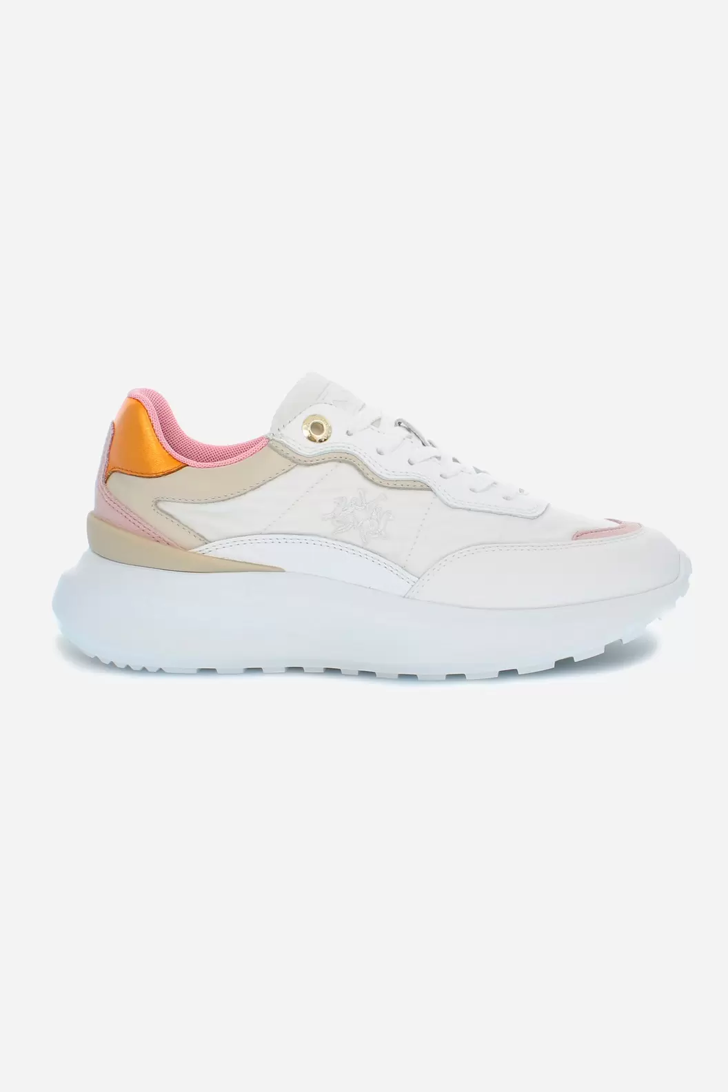 Women's trainers in leather