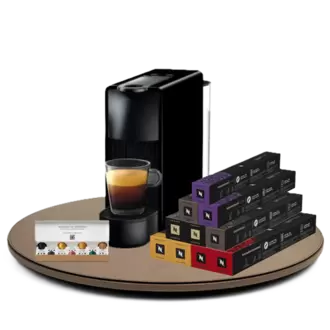 Essenza Mini + Assortiment de 100 Capsules