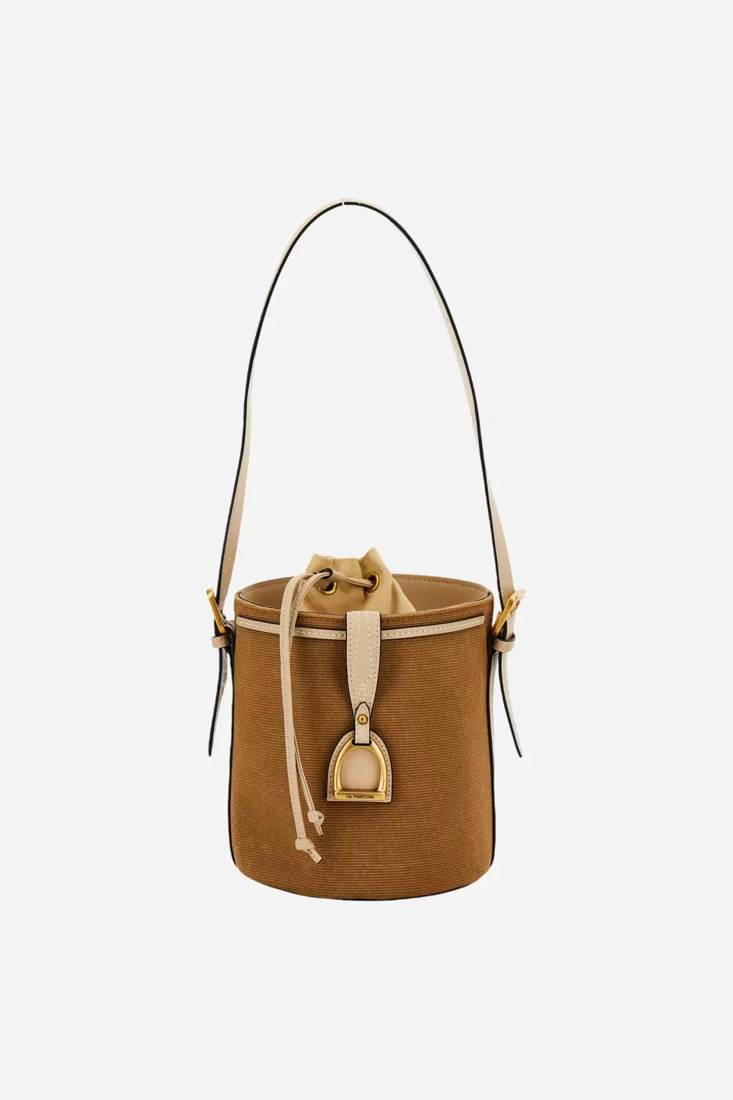 Washed canvas bucket bag – Small Bucket