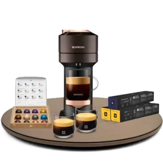 Pack Vertuo Next Premium + Set vertuo lungo + Assortiment de 30 capsules