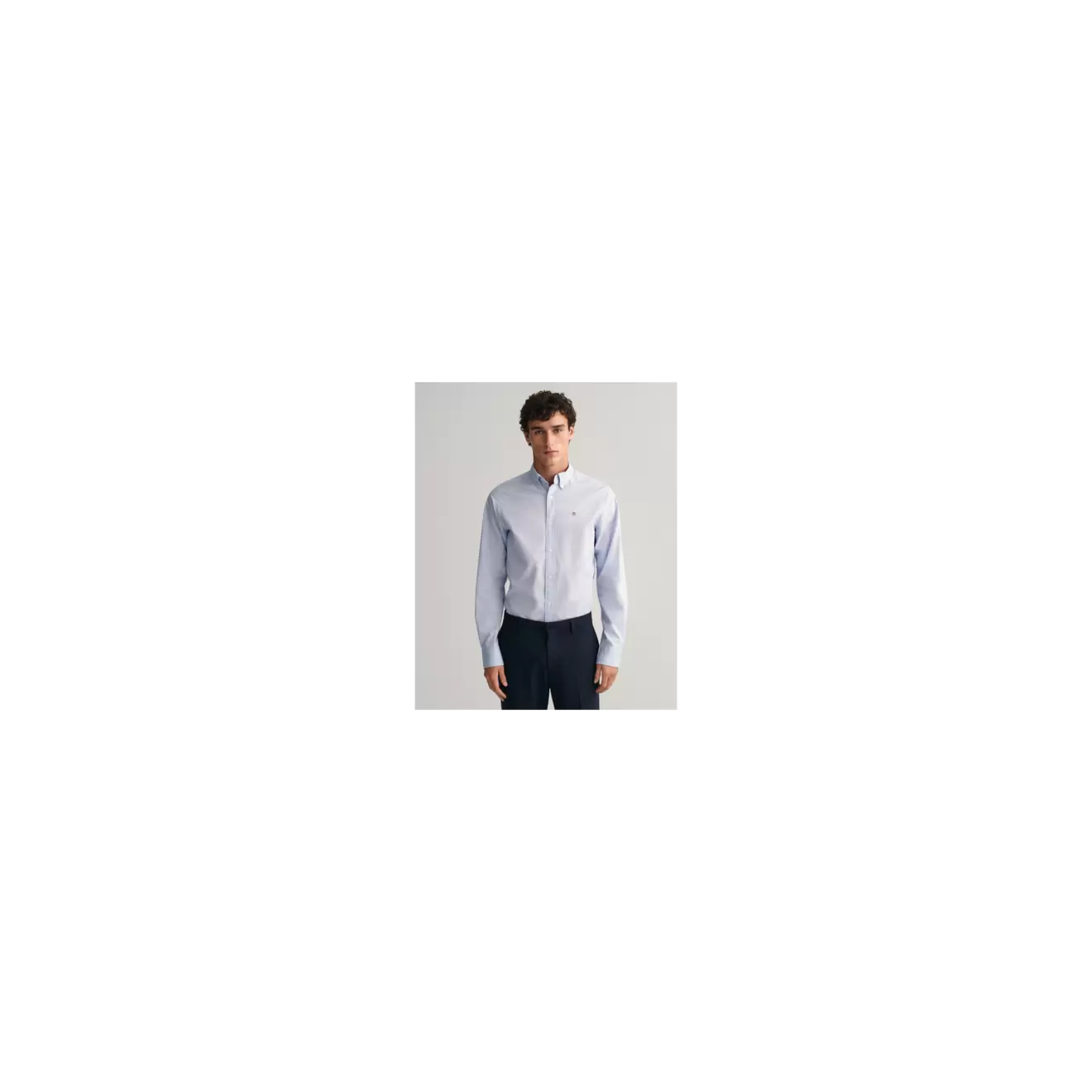 CHEMISE OXFORD PINPOINT RノGULIネRE.