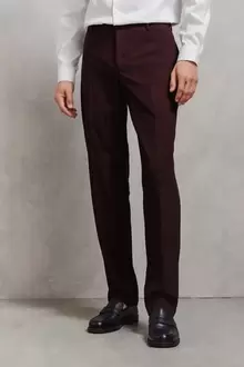 Pantalon de costume confort uni