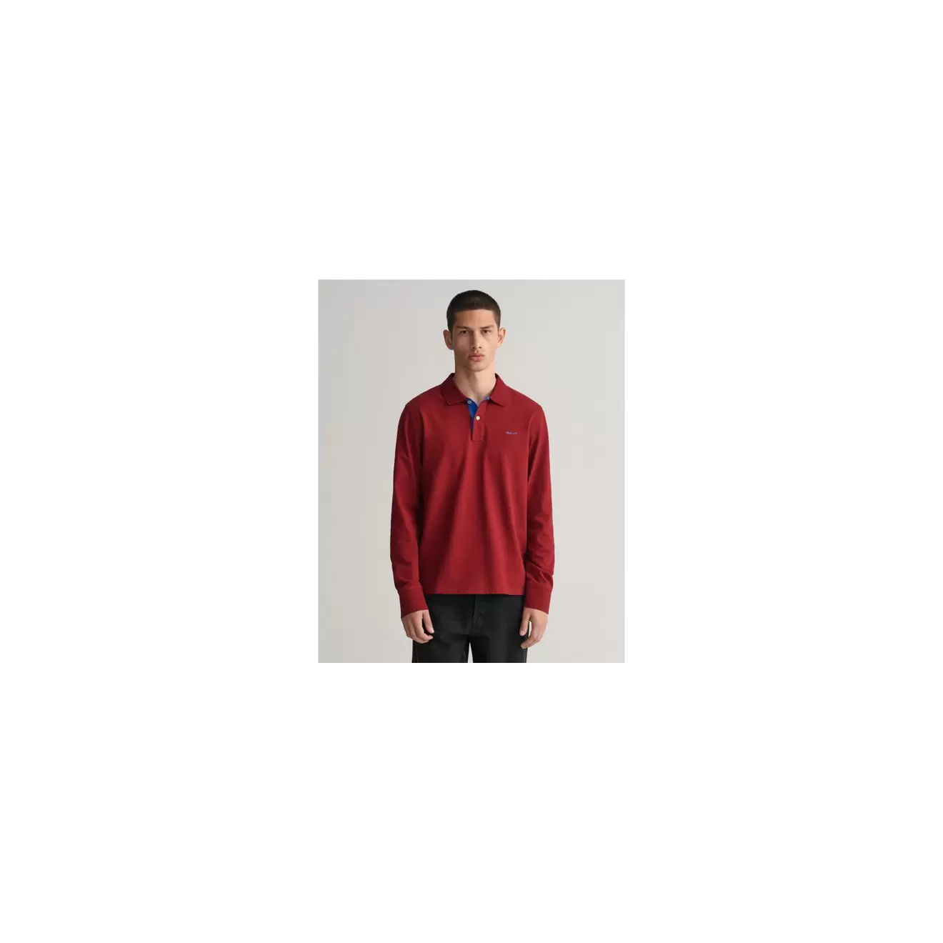 REG CONTRAST PIQUE LS RUGGER