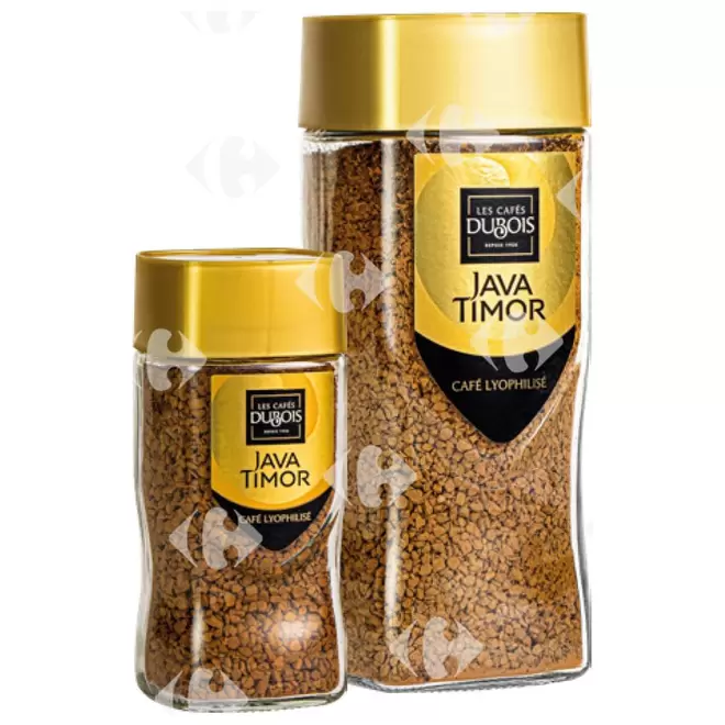 CAFE SOLUBLE LYOPHILISE JAVA TIMOR 190G 45G GRT