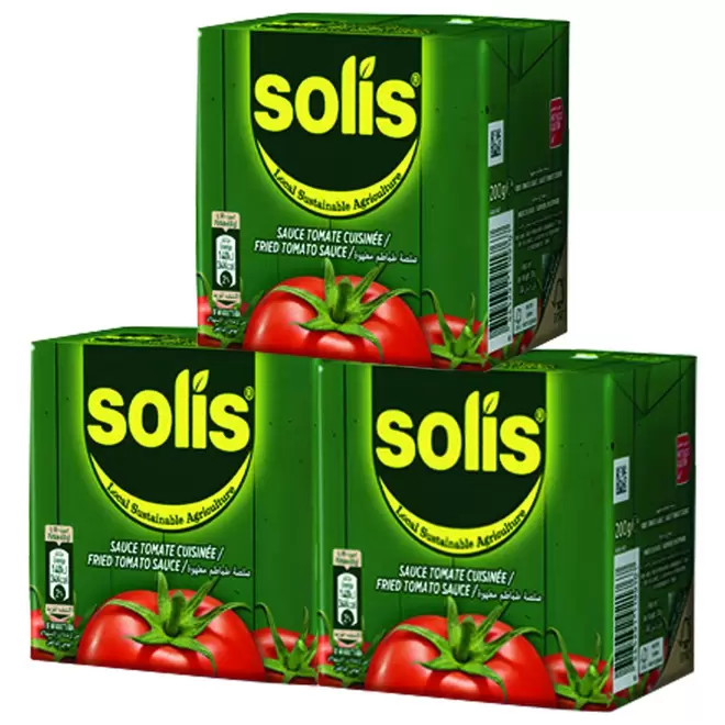 PACK TOMATE FRITO SOLIS 200G X 3