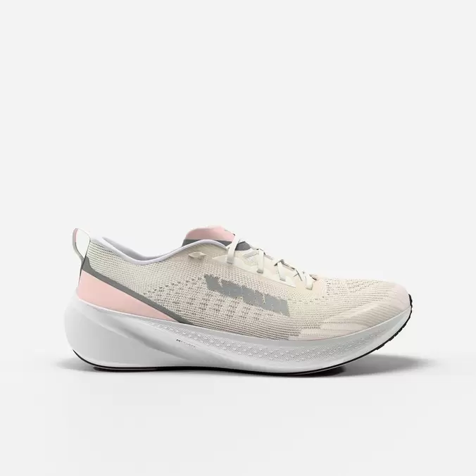Chaussures de Running Femme, Kiprun Kipcore Beige Rose