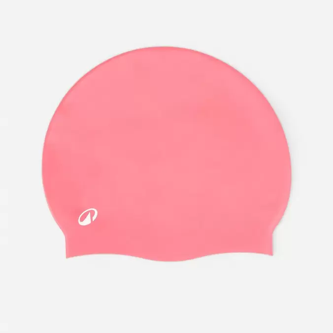 Bonnet de bain silicone - rose