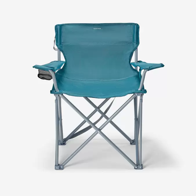 Chaise ultra large de camping avec accoudoir, pliante et confortable