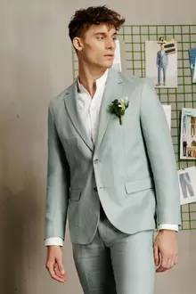 Veste de costume confort 100% lin