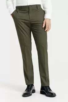 Pantalon de costume confort uni