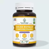 NutriPulse Gelée Royale 300 mg – Énergie, Vitalité & Soutien Immunitaire – 60 Gélules