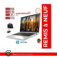 Hp EliteBook 840 G8 I5- 11éme Génération RAM 32Go DDR4 1 Tb SSD QWERTY - REMIS A NEUF