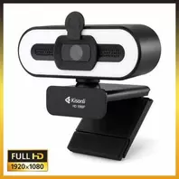 Kisonli Webcam PC-3 – كاميرا USB بدقة 480p بتقنية Plug & Play مع ميكروفون مدمج للحواسيب المحمولة والمكتبية
