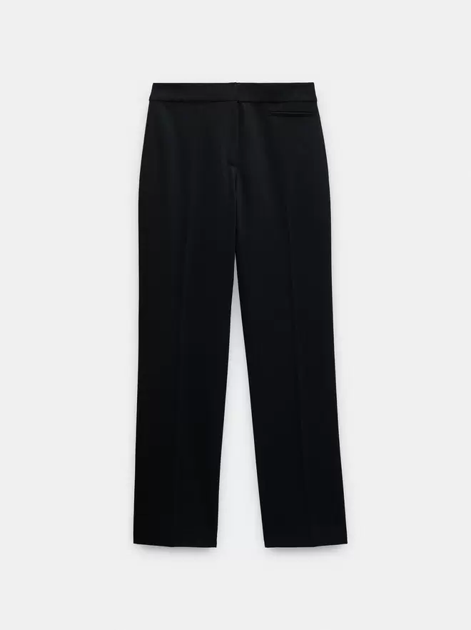 Pantalon à plis avec détail de poche