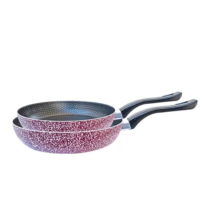PACK POELES EFFET TEFLON 18/24CM 2PCS
