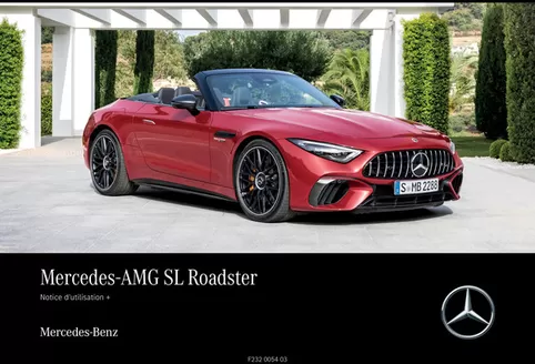 Catalogue Mercedes Benz à Tanger | mercedes amg sl roadster 2025 mars r232 mbux notice d utilisation 1 | 2025-07-29T00:00:00.000Z - 2025-12-31T00:00:00.000Z