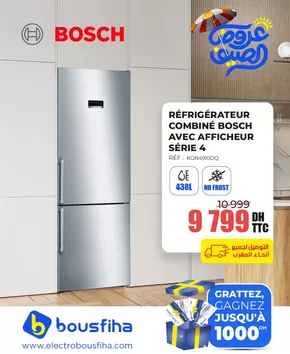 Catalogue Electrobousfiha à Tanger | Super offre pour les chasseurs de bonnes affaires | 2025-08-11T00:00:00.000Z - 2025-08-25T00:00:00.000Z