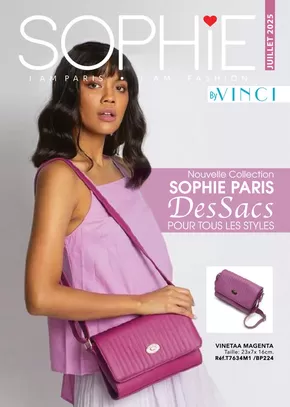 Catalogue Vinci à Safi | CAT SOPHIE PARIS 03 25 | 2025-09-03T00:00:00.000Z - 2025-09-17T00:00:00.000Z