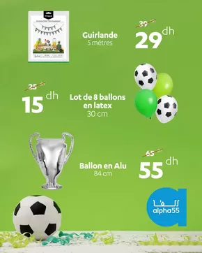 Catalogue Alpha 55 à Casablanca | Réductions et promotions | 2025-09-06T00:00:00.000Z - 2025-09-20T00:00:00.000Z