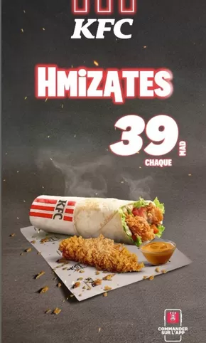 Catalogue KFC à Rabat | Offer | 2025-09-09T00:00:00.000Z - 2025-09-30T00:00:00.000Z