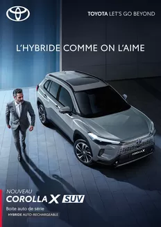 Catalogue Toyota à Casablanca | corolla x 2025 | 2025-09-26T00:00:00.000Z - 2025-12-31T00:00:00.000Z