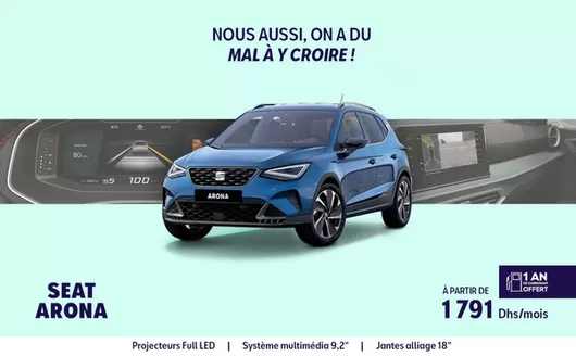 Catalogue Seat à Tanger | Catalogue Seat | 2025-11-11T00:00:00.000Z - 2025-11-25T00:00:00.000Z