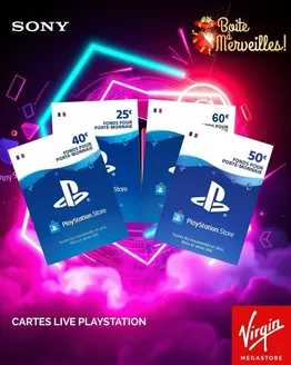 Catalogue Virgin Megastore | Économisez maintenant avec nos offres | 2025-12-24T00:00:00.000Z - 2026-01-07T00:00:00.000Z