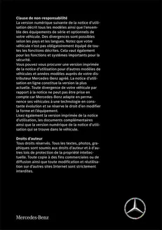 Catalogue Mercedes Benz à Tanger | Mercedes gle suv 2020 septembre v167 mbux notice d utilisation 1 | 2026-02-03T00:00:00.000Z - 2026-02-17T00:00:00.000Z