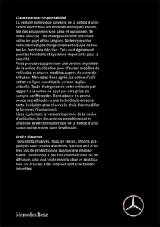 Catalogue Mercedes Benz à Berkane | Mercedes eqv monospace 2021 septembre e447 mbux notice d utilisation 1 | 2026-02-03T00:00:00.000Z - 2026-02-17T00:00:00.000Z