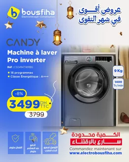 Catalogue Electrobousfiha à Driouch | Catalogue Electrobousfiha | 2026-03-09T00:00:00.000Z - 2026-03-23T00:00:00.000Z