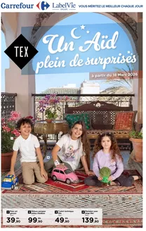 Catalogue Carrefour à Salé | Meilleures offres pour les chasseurs de bonnes affaires | 2026-03-22T00:00:00.000Z - 2026-04-05T00:00:00.000Z