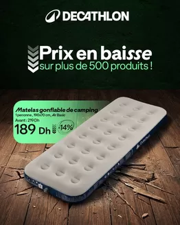 Catalogue Decathlon à Aït Melloul | Offres spéciales actuelles | 2026-03-29T00:00:00.000Z - 2026-04-12T00:00:00.000Z