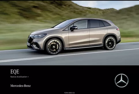 Catalogue Mercedes Benz à Agadir | Mercedes eqe suv 2025 septembre x294 mbux notice d utilisation 1 | 2026-04-01T00:00:00.000Z - 2026-04-15T00:00:00.000Z