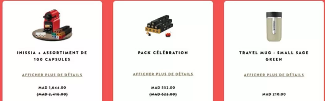 Catalogue Nespresso à Boulemane | Offre | 2026-04-03T00:00:00.000Z - 2026-04-10T00:00:00.000Z