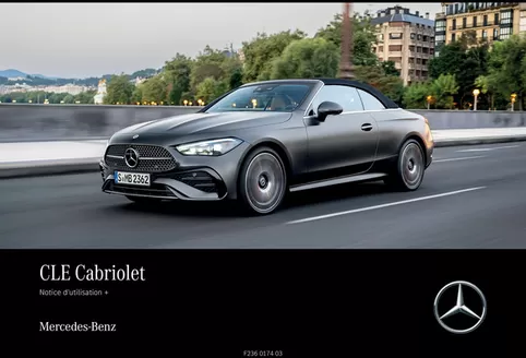 Catalogue Mercedes Benz à Sidi Abdallah Ghiat | Mercedes cle cabriolet 2026 juin a236 mbux notice d utilisation 1 | 2026-04-09T00:00:00.000Z - 2026-04-23T00:00:00.000Z