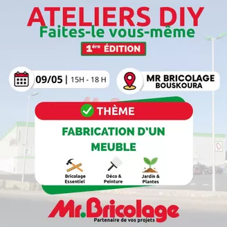 Catalogue Mr.Bricolage à Tétouan | Catalogue Mr.Bricolage | 2026-05-09T00:00:00.000Z - 2026-05-09T00:00:00.000Z