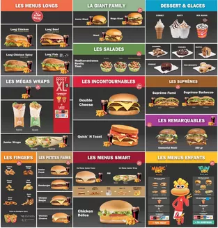 Catalogue Quick à Témara | menu | 2026-07-02T00:00:00.000Z - 2026-07-31T00:00:00.000Z
