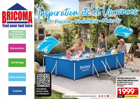 Catalogue Bricoma | Brochure speciale ete 2026 2 | 2026-08-19T00:00:00.000Z - 2026-09-02T00:00:00.000Z