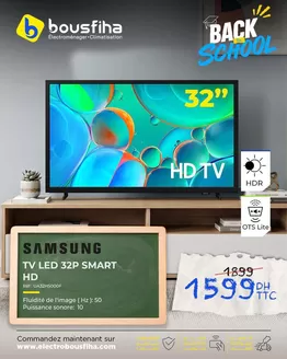 Catalogue Electrobousfiha à Aït Melloul | Nos meilleures bonnes affaires | 2026-09-16T00:00:00.000Z - 2026-09-30T00:00:00.000Z