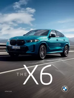 Каталог на BMW | BMW THE X6 | 2026-06-12T00:00:00.000Z - 2026-12-31T00:00:00.000Z