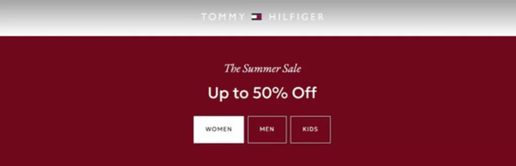 Каталог на Tommy Hilfiger в Хасково | The Summer Sale Up to 50% Off | 2026-06-18T00:00:00.000Z - 2026-07-17T00:00:00.000Z