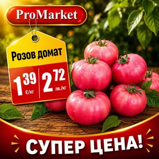 Каталог на ПроМаркет в Горна Оряховица | СУПЕР ЦЕНА! | 2026-06-26T00:00:00.000Z - 2026-07-01T00:00:00.000Z