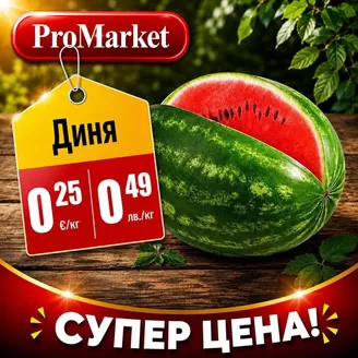 Каталог на ПроМаркет в | СУПЕР ЦЕНА! | 2026-08-07T00:00:00.000Z - 2026-08-12T00:00:00.000Z