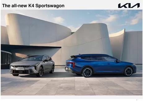 Каталог на KIA в Петрич | Kia The all-new K4 Sportswagon | 2026-08-14T00:00:00.000Z - 2026-12-31T00:00:00.000Z