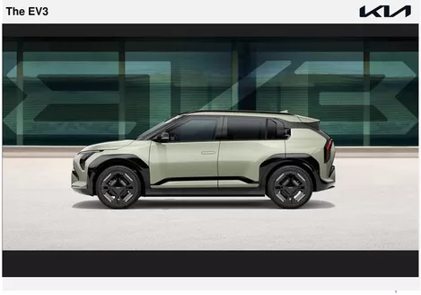 Каталог на KIA в Стара Загора | Kia The EV3 | 2026-01-21T00:00:00.000Z - 2026-07-31T00:00:00.000Z