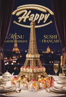 Каталог на Happy Bar&Grill | Happy Bar&Grill Happy суши | 2026-02-12T00:00:00.000Z - 2026-03-31T00:00:00.000Z