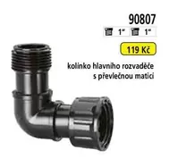 kolínko hlavního rozvaděče s převlečnou maticí